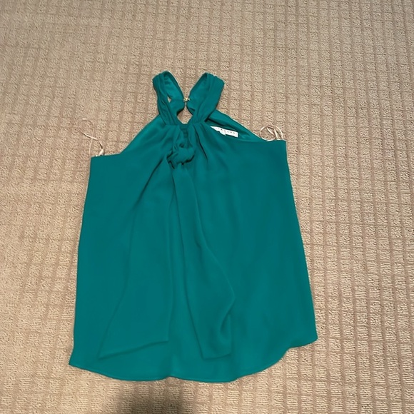 Trina Turk Vibrant Emerald Green Halter Top - Picture 4 of 4
